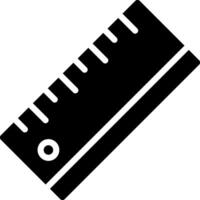 A ruler icon on a white background vector
