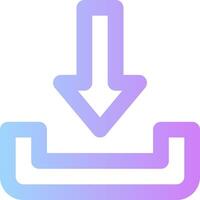 Downloader icon for downloader vector