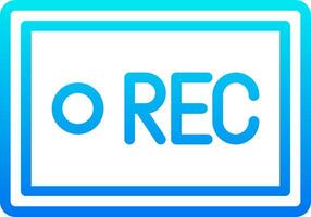 The orec logo on a blue and white background vector