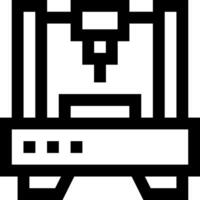 A black and white image of a computer vector