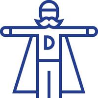 D, the logo for d, a company that helps people find jobs vector