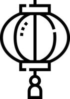 Chinese lantern icon illustration vector