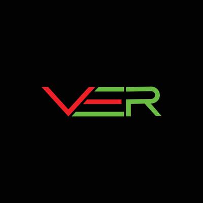 VER Letter Initial Logo Design Template Illustration