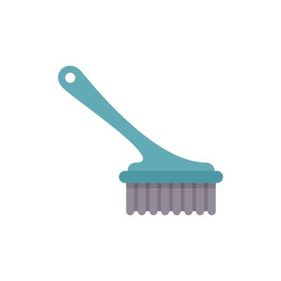Cleaning brush with long handle for easy scrubbing