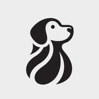 dog silhouette design,isolated on white background vector