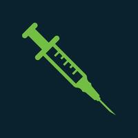 Injection syringe trendy artwork handsome abstract illustration colorful applicable design vector