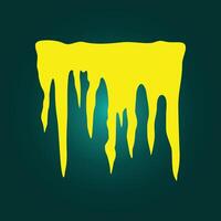 Lcicles ice trendy artwork pretty abstract illustration colorful applicable design vector