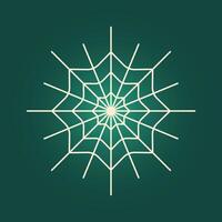 Spider web trendy artwork delightful abstract illustration colorful applicable design vector
