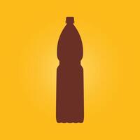 Water bottle trendy artwork good abstract illustration colorful applicable design vector