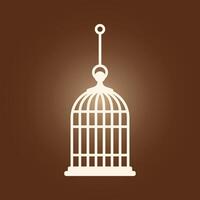 Birdcage trendy artwork stunning abstract illustration colorful applicable design vector