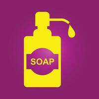 Soap trendy artwork charming abstract illustration colorful applicable design vector