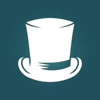 Top hat trendy artwork gorgeous abstract illustration colorful applicable design vector