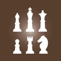 Chess trendy artwork cute abstract illustration colorful applicable design vector
