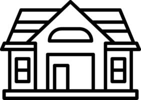 House icon outline vector