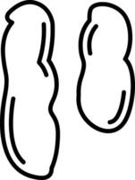 Peanut butter and jelly clipart vector