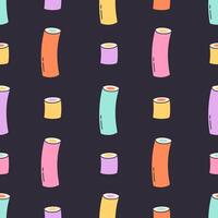 Seamless pattern with colorful candies. Halloween sweets. Texture for banners, wallpapers, textiles, wrapping paper vector