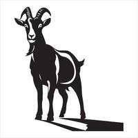 Illustration design for goat logos vector