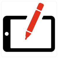 sketch and draw icon concept vector