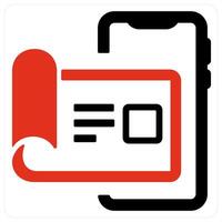 User detail and profile icon concept vector