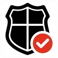 Verified Security and secure icon concept vector