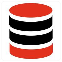 Server and database icon concept vector