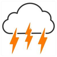 Lightning and flash icon concept vector