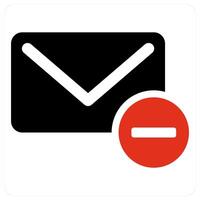 Remove Message and talk icon concept vector