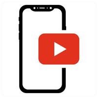 and mobile icon concept vector