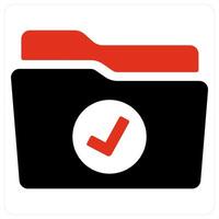 Access and Folder icon concept vector