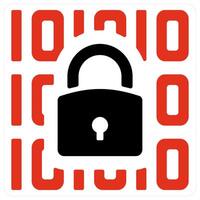 Data Security and data icon concept vector