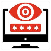 Password and security icon concept vector