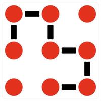 Pattern Lock and lock icon concept vector