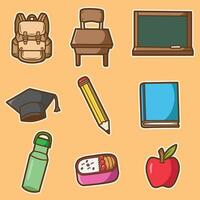 sets classroom for your design and your brand vector