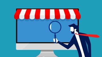 how to choose the right ecommerce platform for your business vector