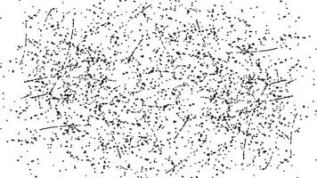 A black and white drawing of a circle with many dots vector
