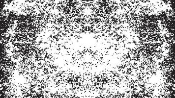 Scattered Black Ink Splatter on White Background vector