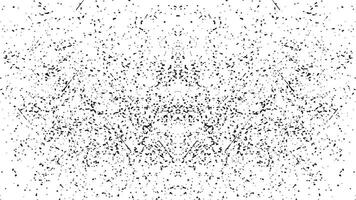 Scattered Ink Specks Texture on White Background vector