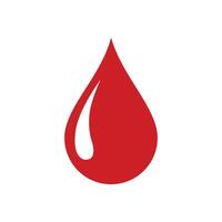 blood drop icon vector