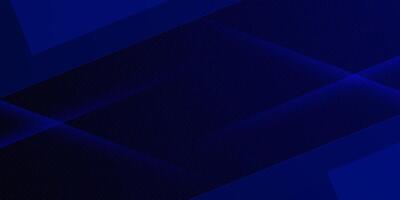 Abstract dark blue futuristic shadow and lights background. Papercut template with straight line and shadow. Dark blue background with trendy pattern design. vector