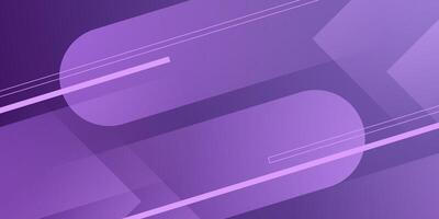 Abstract purple gradient illustration background with 3d look overlap square rectangle purple simple pattern. Dynamic design and luxury. vector
