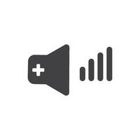 Loudspeaker icon design vector