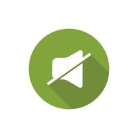 Loudspeaker icon design vector