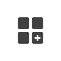 Calculator icon flat design vector