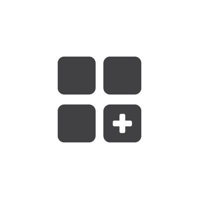 Calculator icon flat design