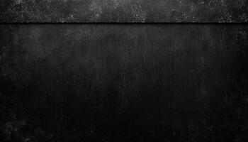 Rusty metal frame on old grunge wall backdrop generated by AI photo