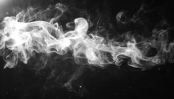Smooth flowing curve of glowing flame motion backdrop generated by AI photo