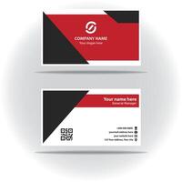 Modern Minimalist Business Card Design for Professional Branding vector
