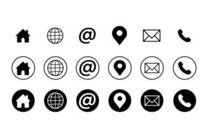Web icon set, Website set icon for computer and mobile vector
