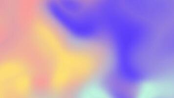 Animation of spring blur pastel flower color retro gradient background. Romantic pattern full of coolness and love. video