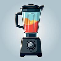 Blender macine for Fruit Juice Squeezer or fruite juice mixer machine kitchen tool appliance icon illustration for cooking vector